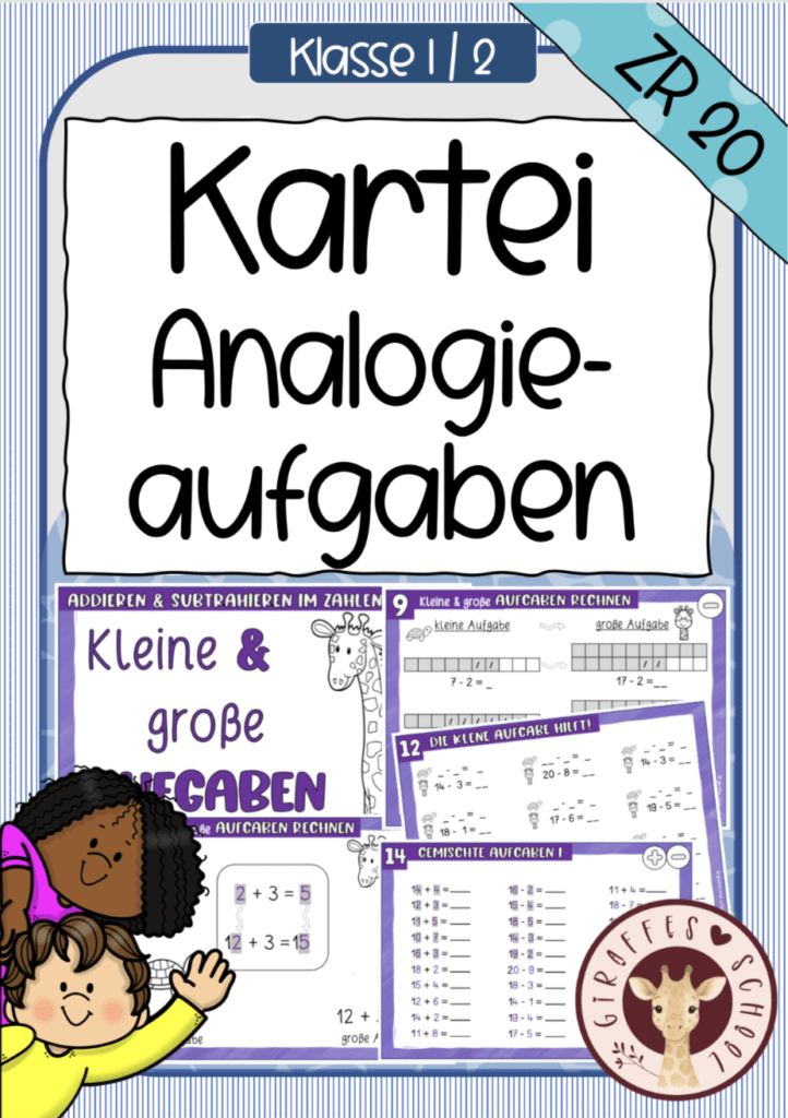Kartei Analogieaufgaben