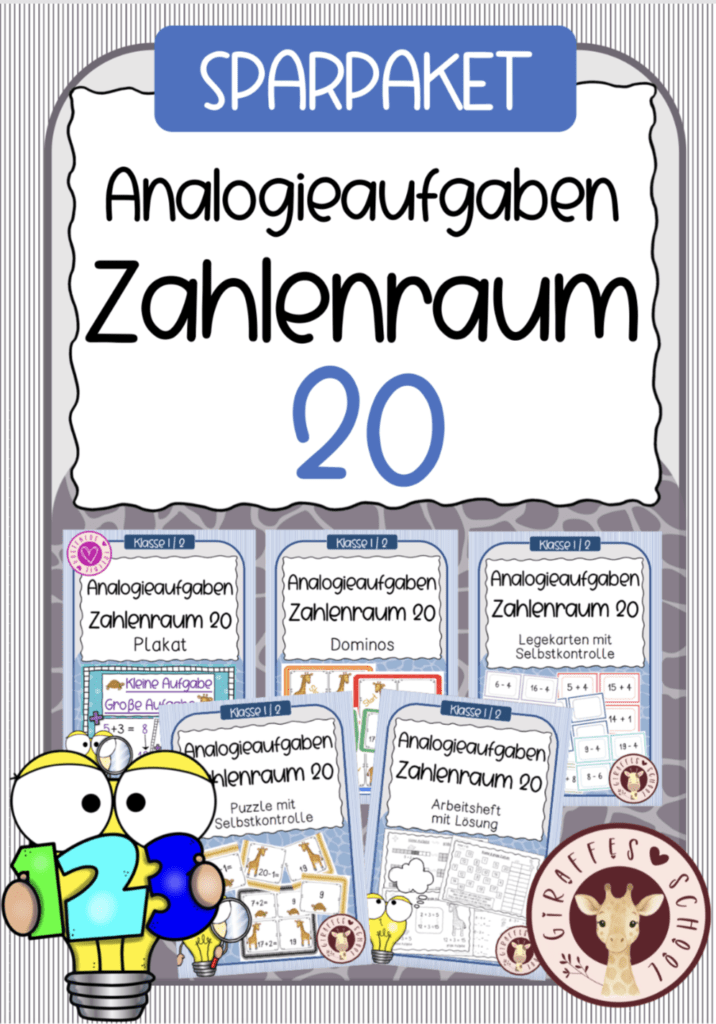 Analogieaufgaben Zahlenraum 20