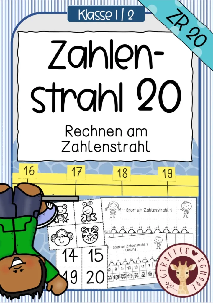 Zahlenstrahl 20